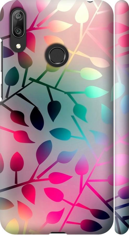 Чехол на Huawei Y7 2019 Листья (2235m-1638-42517) Чехол на Huawei Y7 2019 Листья (2235m-1638-42517)