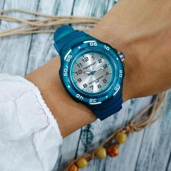 Наручний годинник жіночий Timex Marathon кварцевий Blue (Tx5m06400) - фото 4