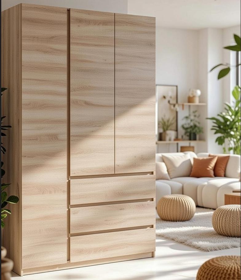 Шкаф Мастер Форм Брайт левосторонний 1200х520х2000 мм Дуб сонома (32330)