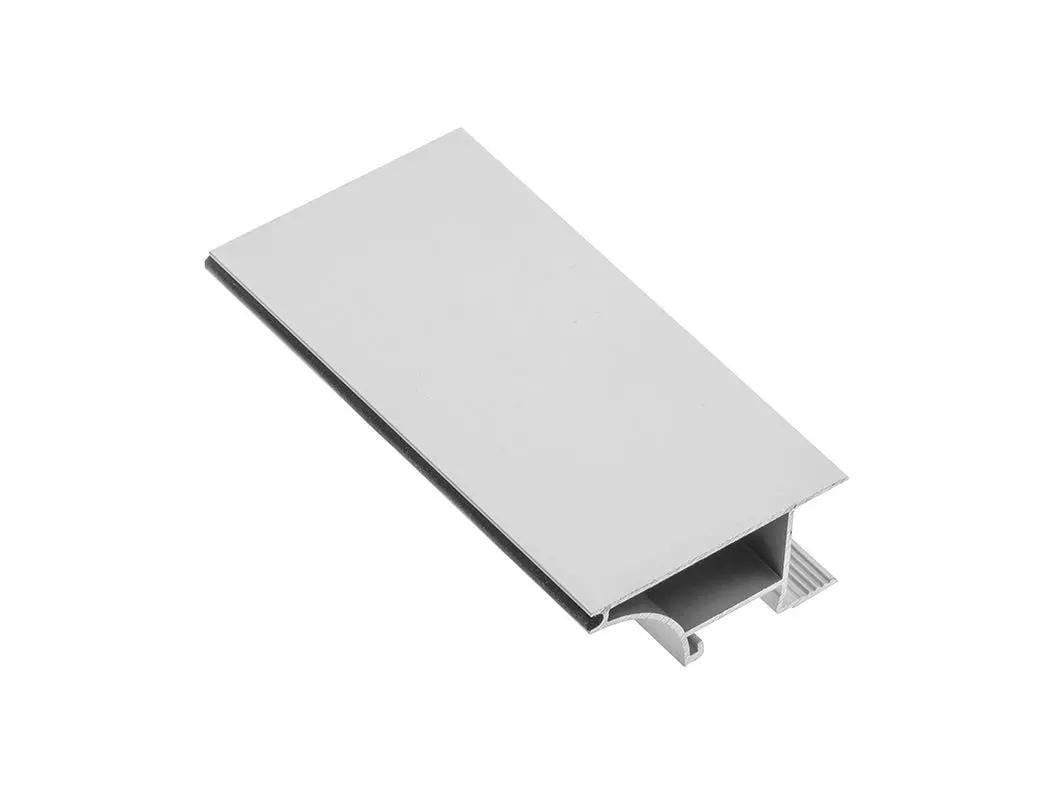 Профиль алюминиевый GTV GLAX торцевой ДСП 16 мм для LED-ленты 2 м (PA-GTV GLAXWN16-AL)