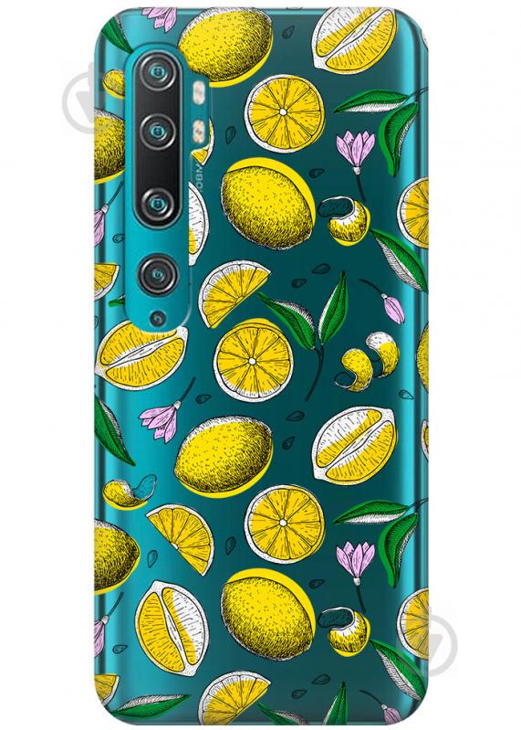 Прозрачный силиконовый чехол iSwag для Xiaomi Mi Note 10 Pro с рисунком - Лимоны (H321) Прозрачный силиконовый чехол iSwag для Xiaomi Mi Note 10 Pro с рисунком - Лимоны (H321)