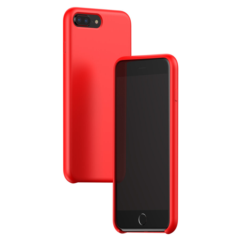 Чехол для телефона Baseus LSR iPhone 8 Plus/7 Plus Red (WIAPIPH8P-SL09) - фото 2
