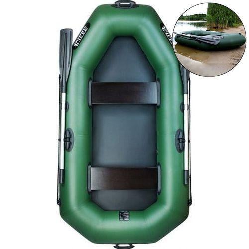 Надувная лодка Ладья ЛТ-220Д ПВХ 2-х местная/гребная/без днища - фото 2