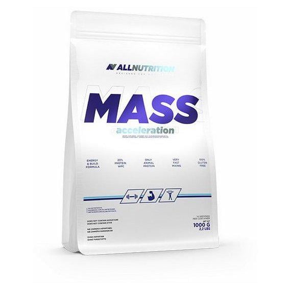 Гейнер All Nutrition Mass Acceleration 1000 г 14 порций Chocolate