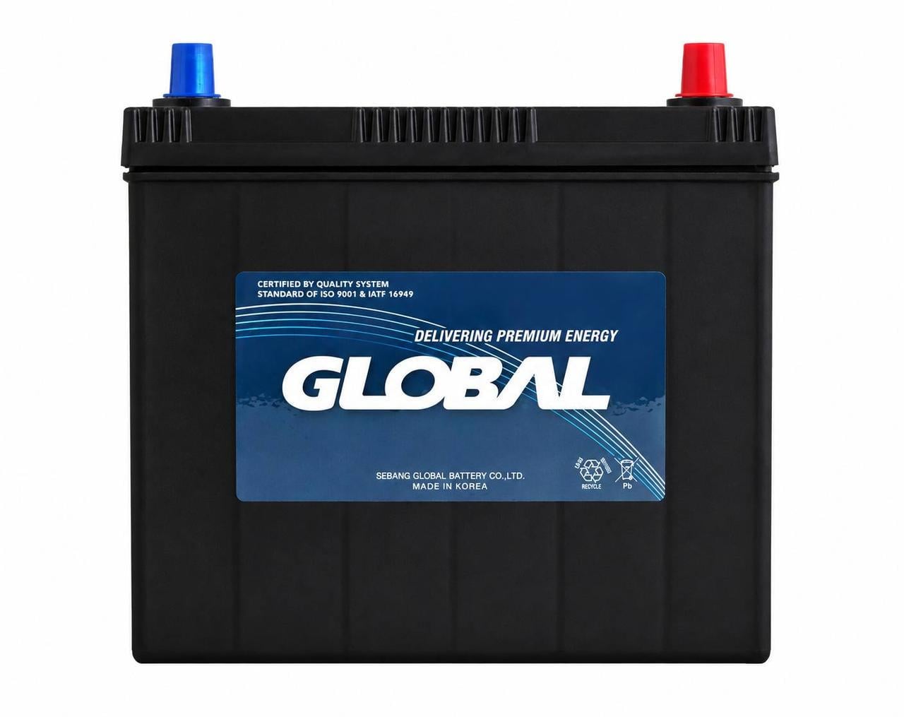 Аккумулятор автомобильный Global Asia 45 Ah 540A R+ 12V (3187564617) Аккумулятор автомобильный Global Asia 45 Ah 540A R+ 12V (3187564617)
