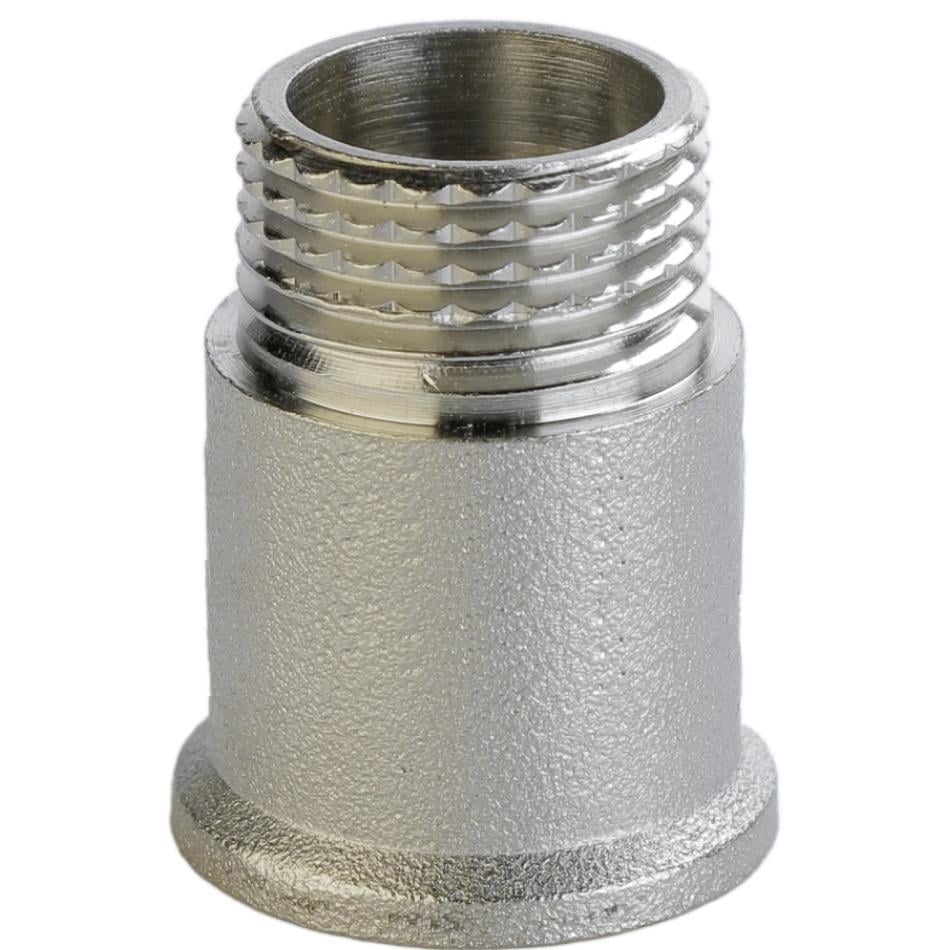 Подовжувач нікельований VA штампований з буртом 1/2" 15 мм (А3502А) Подовжувач нікельований VA штампований з буртом 1/2" 15 мм (А3502А)