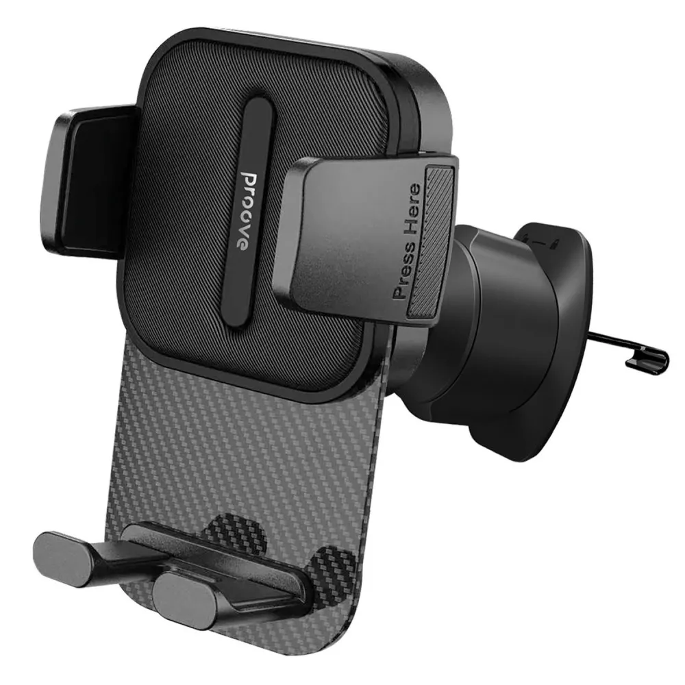 Держатель автомобильный Proove Carbon Clamp Air Outlet Car Mount
