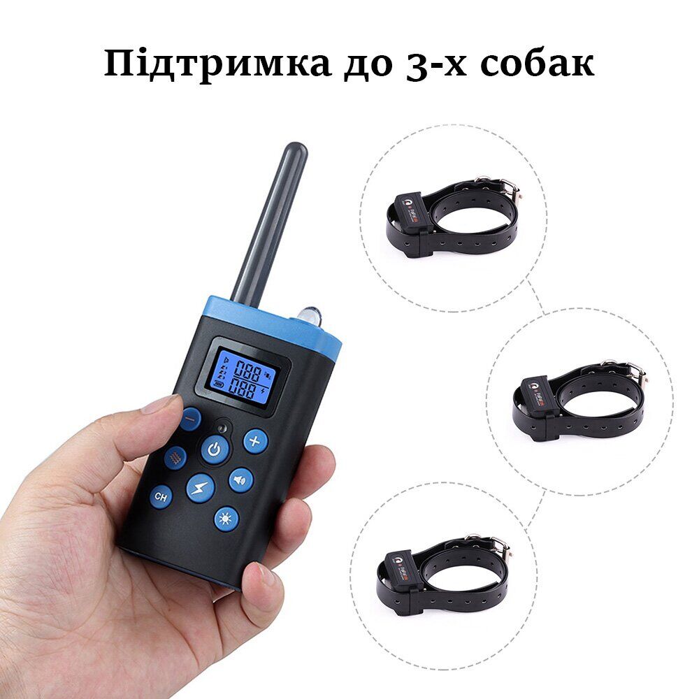Ошейник для собак Paipaitek электронный антилай Черный (PD525) - фото 2 Ошейник для собак Paipaitek электронный антилай Черный (PD525) - фото 2