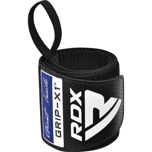 Бинти для зап'ястків RDX GYM WRIST WRAP R11 Black/Blue (A-013193) - фото 5