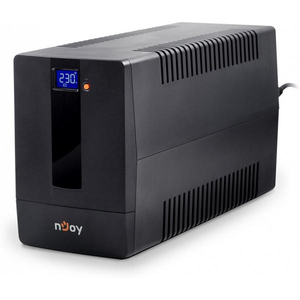 Источник бесперебойного питания Njoy Horus Plus 1500 (PWUP-LI150H1-AZ01B) Lin.int., AVR, 4 x евро, USB, LCD, пластик - фото 4