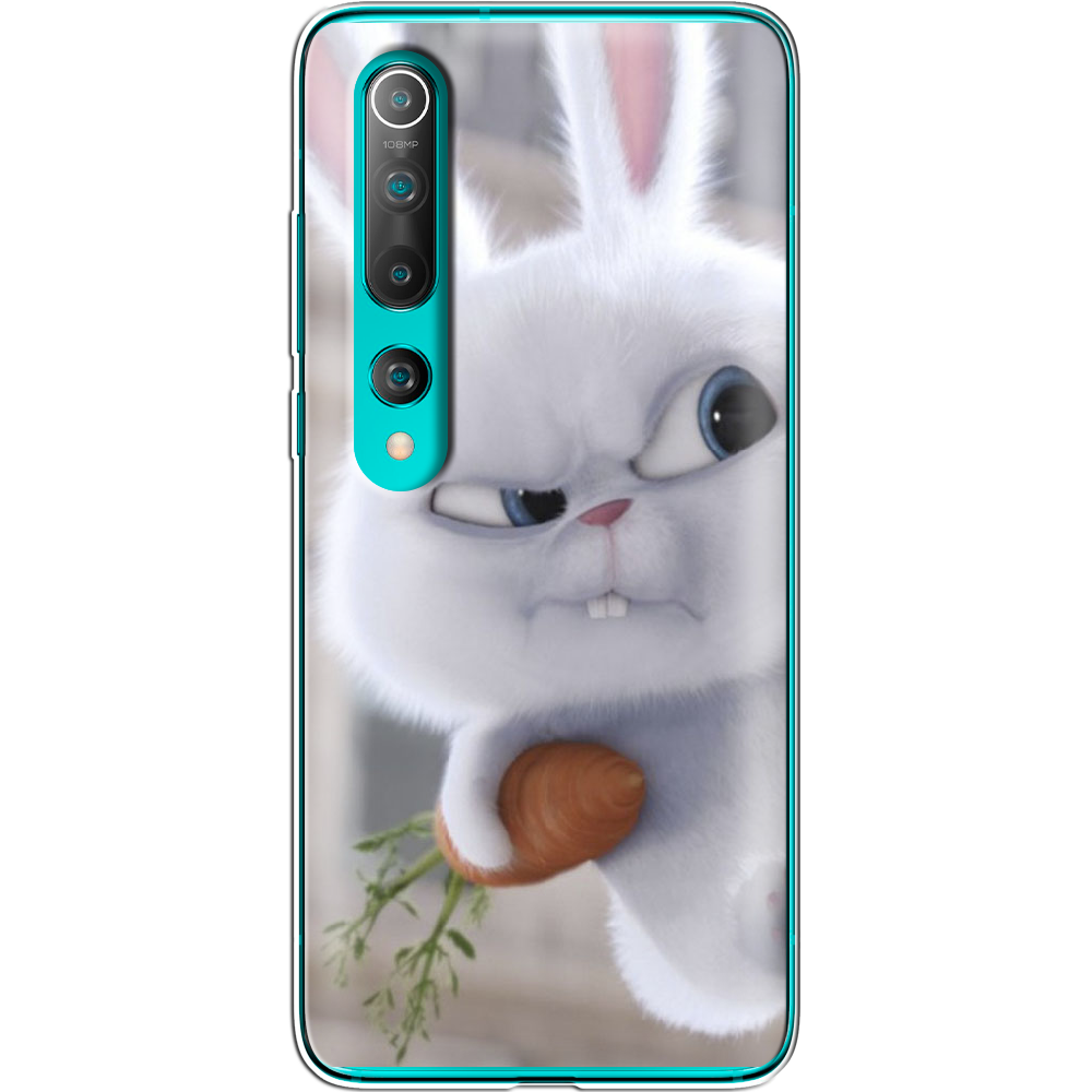 Чехол BoxFace Xiaomi Mi 10/ Mi 10 Pro Rabbit Snowball Прозрачный силикон (39436-up1116-39436)