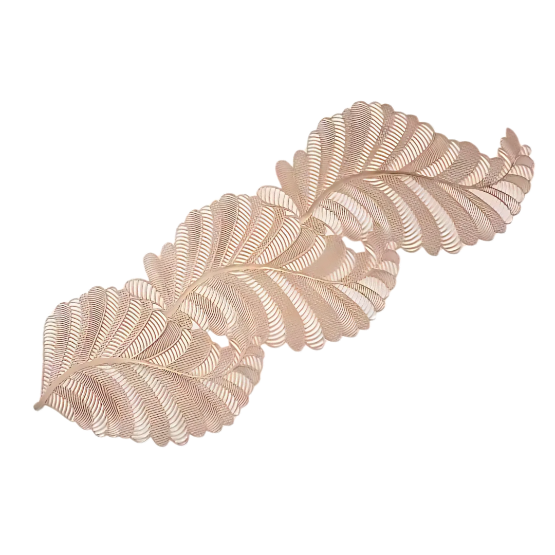 Коврик сервировочный под горячее 90х33 см Золотистый (Z004)