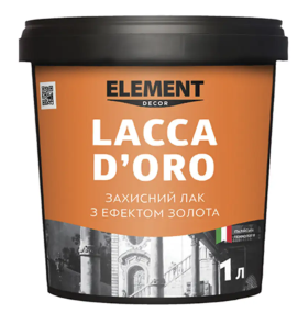 Лак защитный Element Decor Lacca d'oro 1 л - фото 1