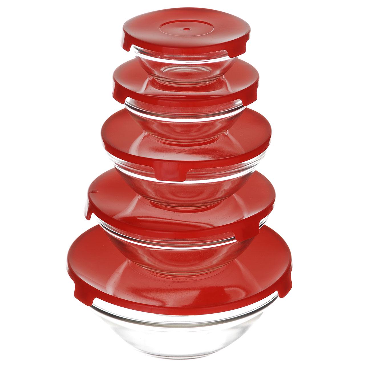 Контейнери харчові A-PLUS 5 шт. (0120) - фото 1 Контейнери харчові A-PLUS 5 шт. (0120) - фото 1