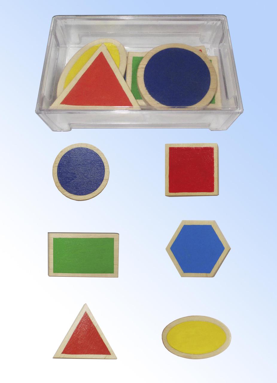 Набір дидактичного матеріалу HEGA Основні геометричні фігури (105) - фото 9