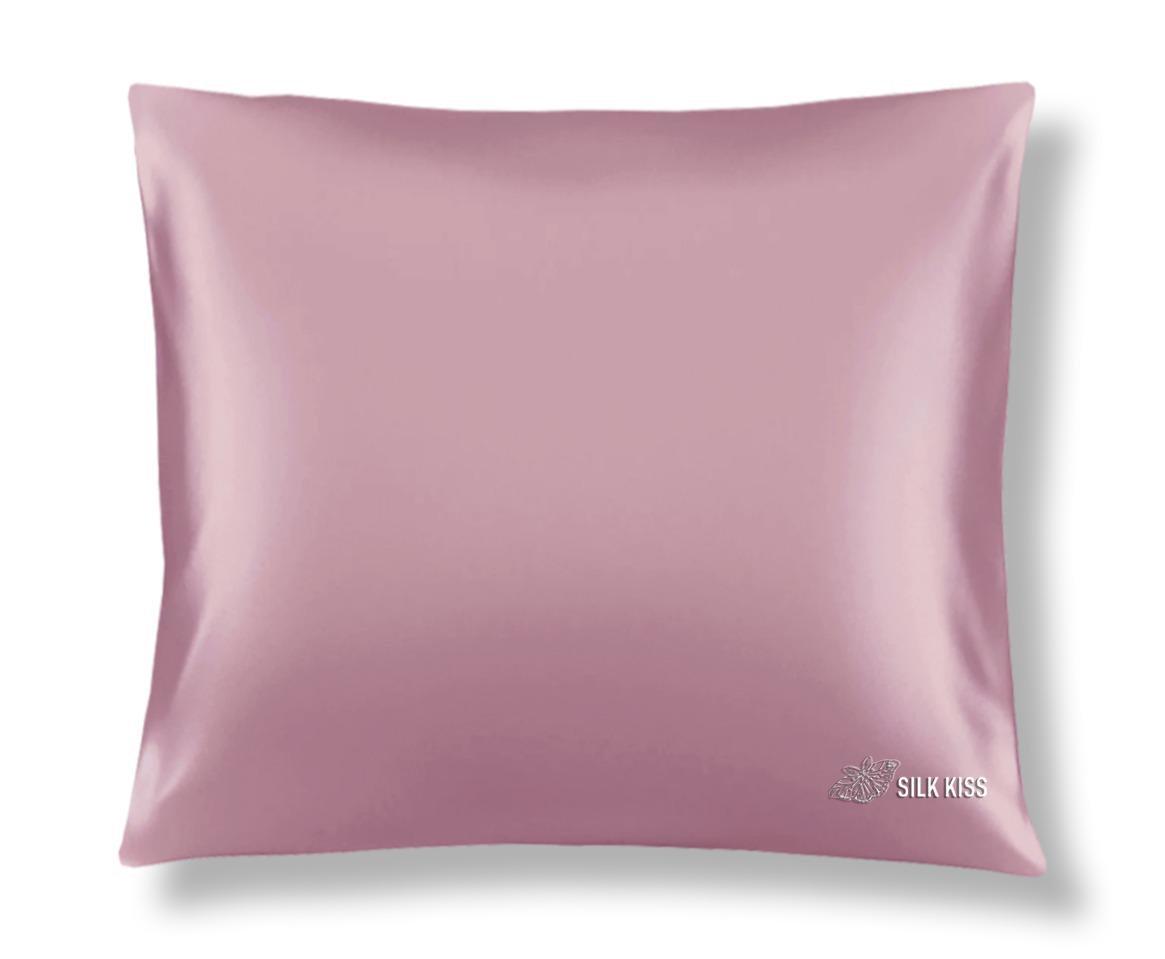 Наволочка шелковая Silk Kiss 60х60 см Розовый (14193581)