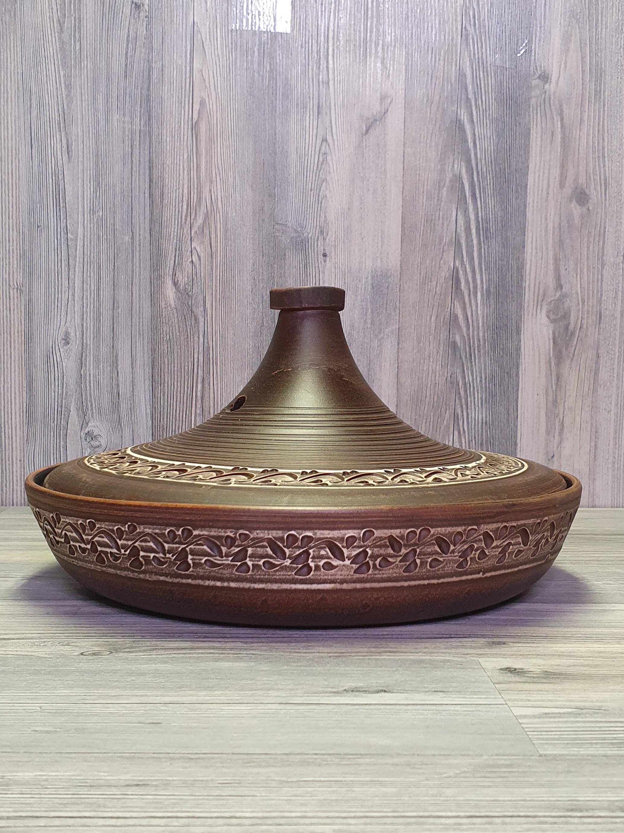 Таджин з червоної глини (5295)