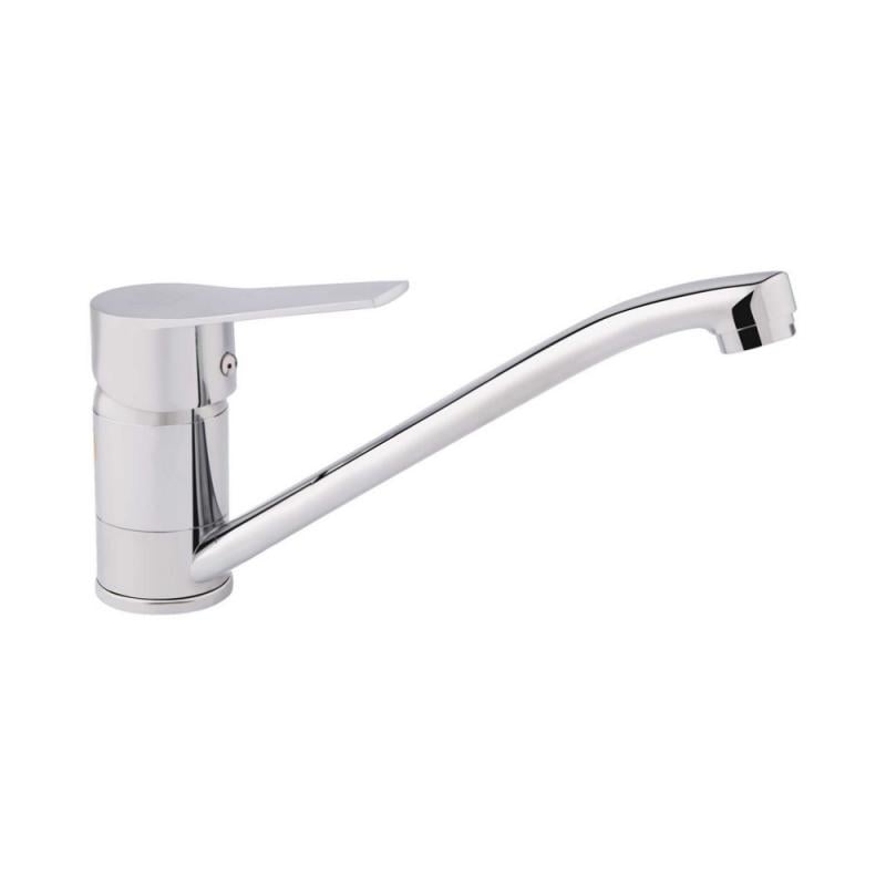 Смеситель для кухни Lidz d-40 прямой гусак Хром (000051487)