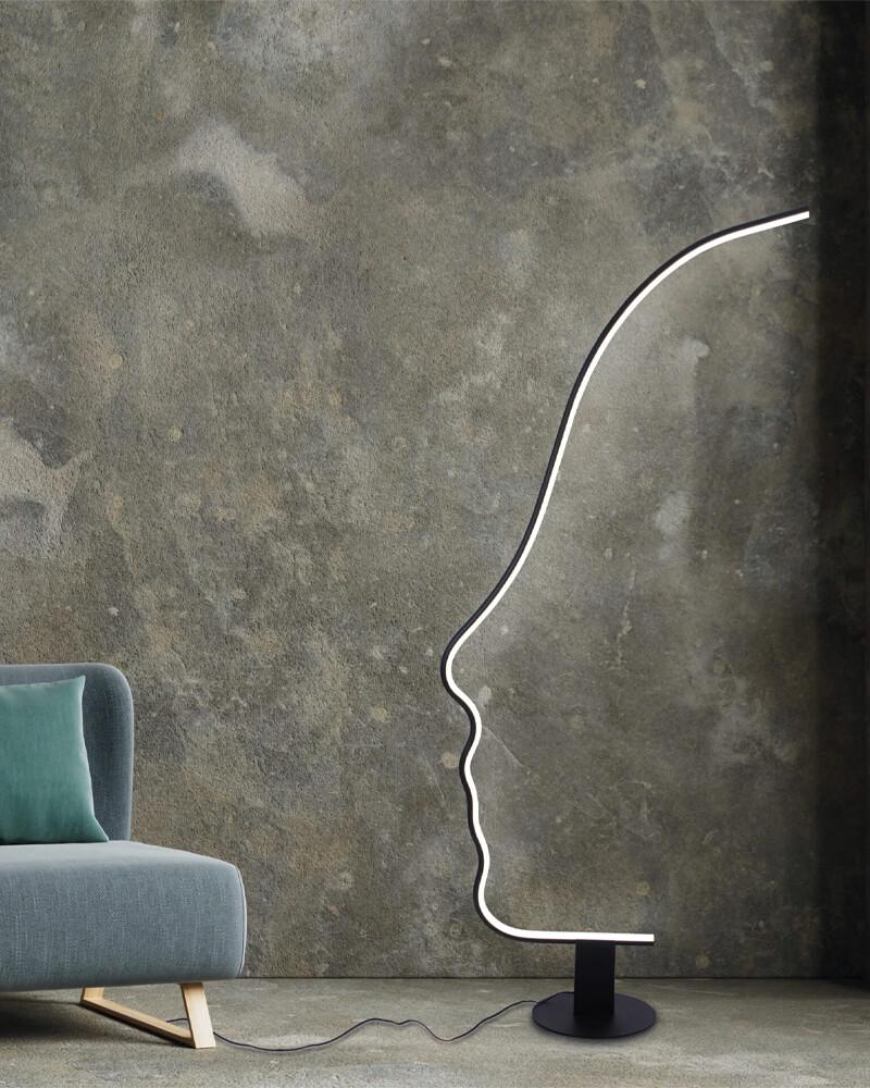 Торшер Polux 330154 Stranger LED 1x25W 4000K 3000Lm IP20 Черный (26394495) - фото 2 Торшер Polux 330154 Stranger LED 1x25W 4000K 3000Lm IP20 Черный (26394495) - фото 2