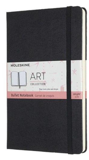 Блокнот Moleskine Art Bullet средний Черный (ARTBULNT3)