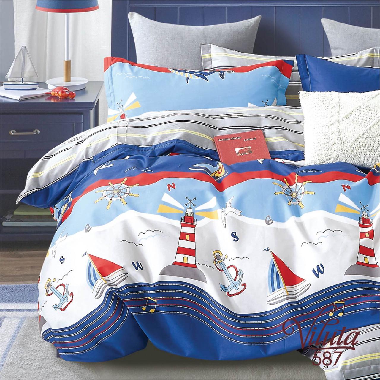 Постельное белье Viluta сатин твил 587 подростковый (2000028629) Постельное белье Viluta сатин твил 587 подростковый (2000028629)