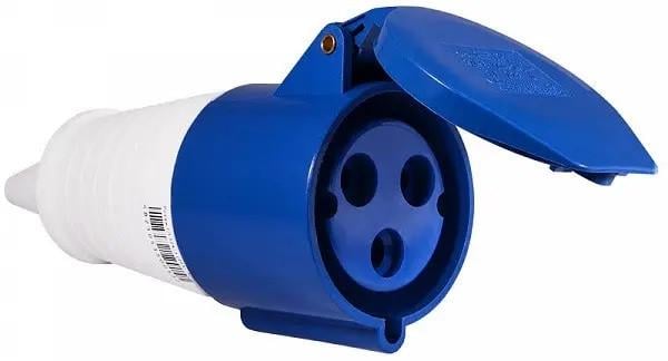 Промышленная розетка переносная Loga ГП-223 32А 2Р+PE IP44