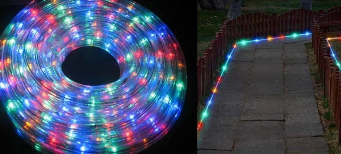 Гірлянда світлодіодна вулична дюралайт 50 м Різнокольоровий (1518249772) - фото 6 Гірлянда світлодіодна вулична дюралайт 50 м Різнокольоровий (1518249772) - фото 6