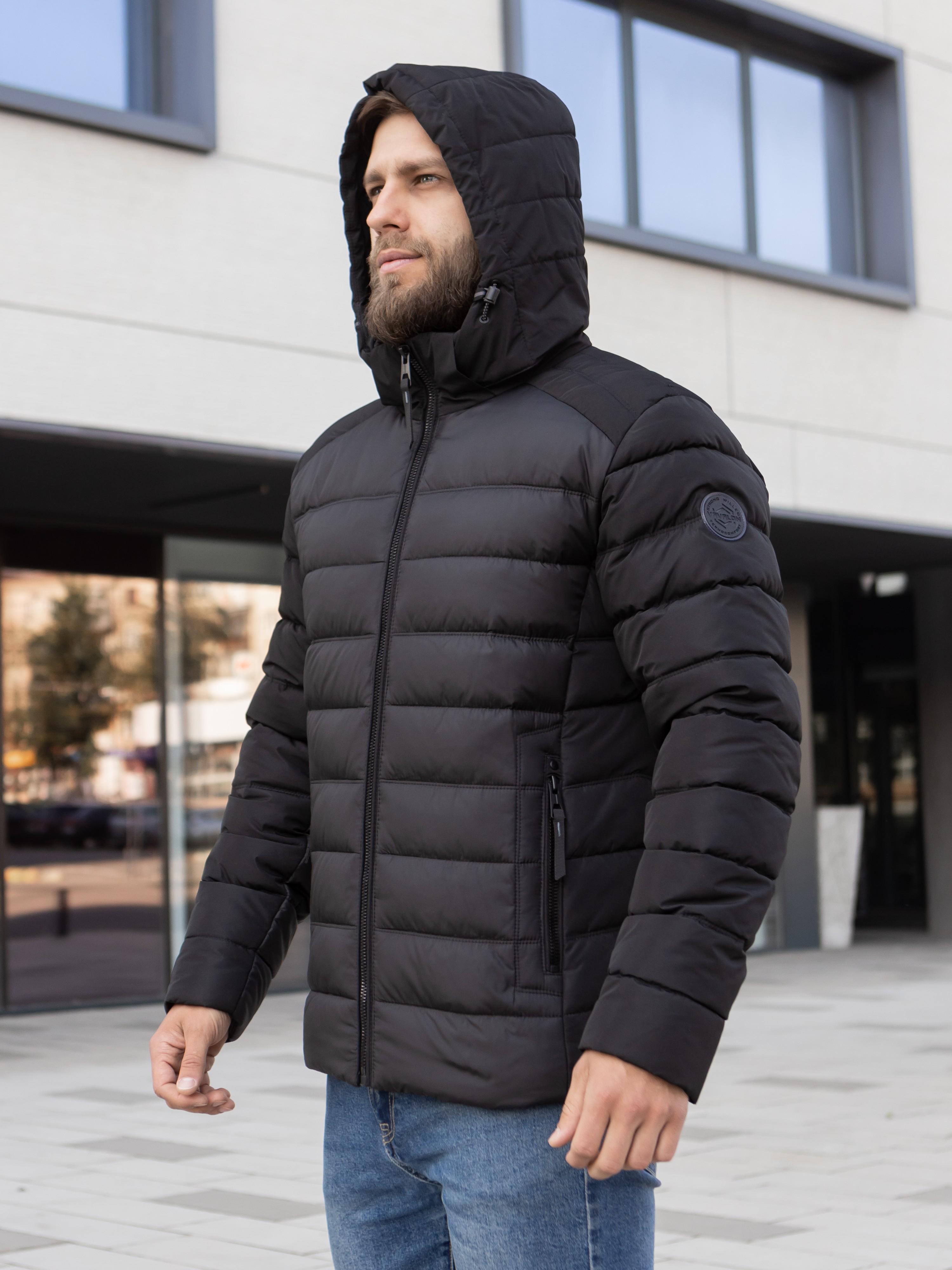 Куртка чоловіча зимова Vavalon 24-V р. 72 Чорний (29116957) - фото 4