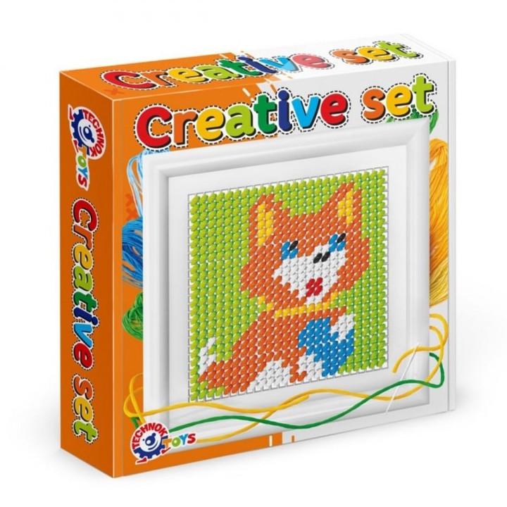 Набір для дитячої творчості ТехноК Вишиваночка Лисиця (3527-5TXK)