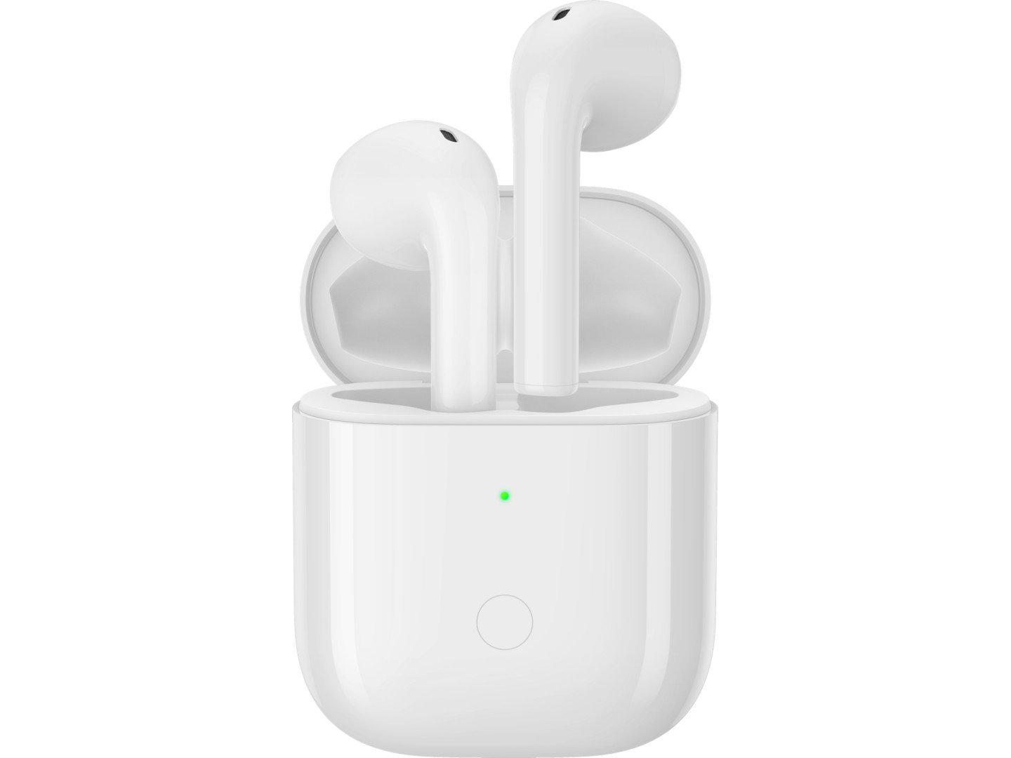 Наушники беспроводные с гарнитурой Buds Air и кейсом White