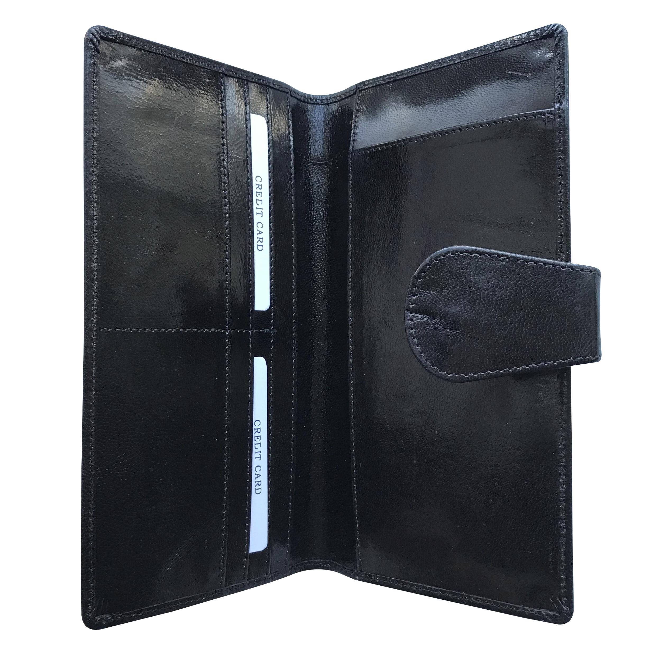 Тревел-кейс кожаный Silk Route a-348 Черный - фото 2