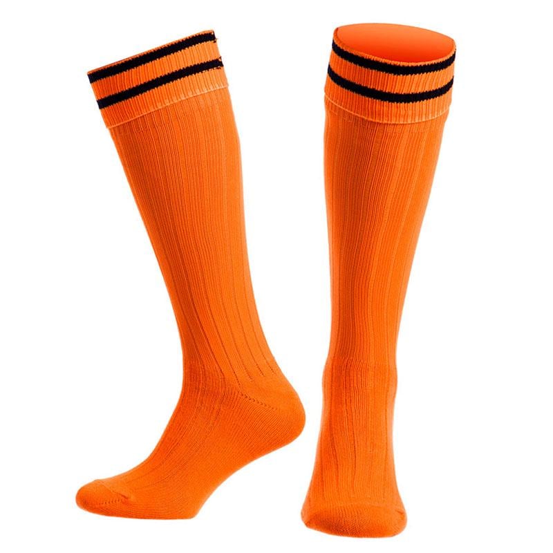 Гетри футбольні CO-5607 чоловічі р. 40-45 Помаранчево-чорний (57429101)