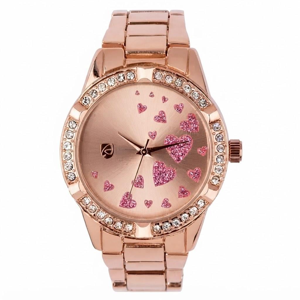 Годинник жіночий кварцовий AURIOL Pink із браслетом (36258839)