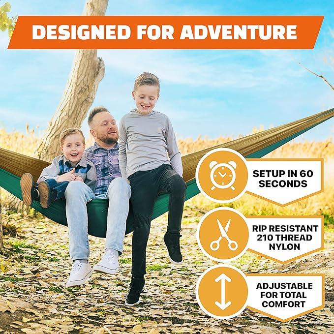 Гамак туристичний дорожній для кемпінгу MalloMe - фото 3 Гамак туристичний дорожній для кемпінгу MalloMe - фото 3