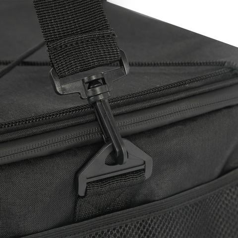 Термосумка туристична водонепроникна зі знімним ременем для їжі/напоїв 30 л Чорний - фото 6 Термосумка туристична водонепроникна зі знімним ременем для їжі/напоїв 30 л Чорний - фото 6