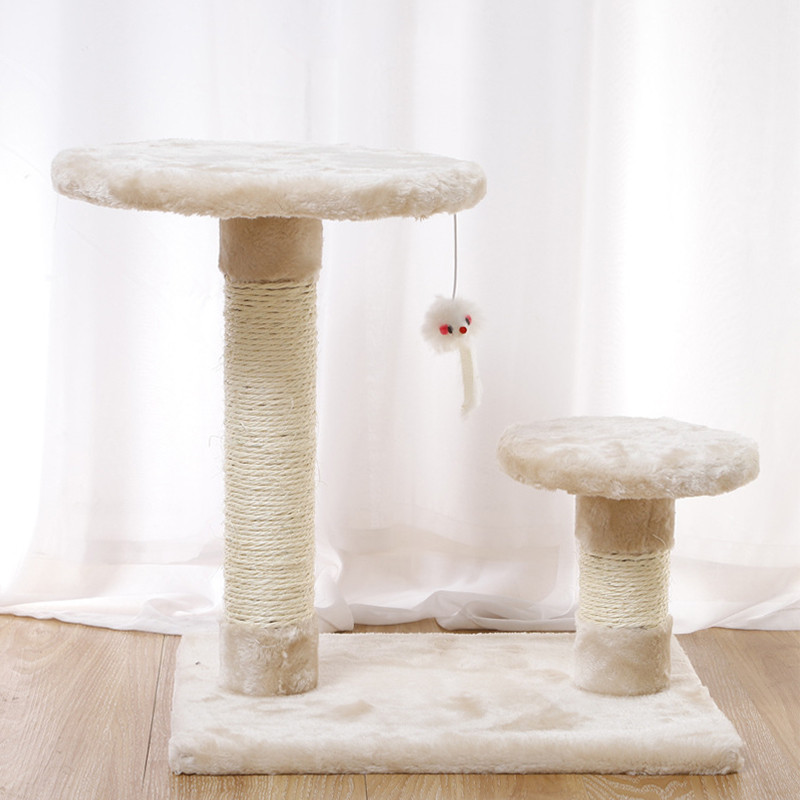 Когтеточка для кота Taotaopets 046609 40x30x40 см Beige