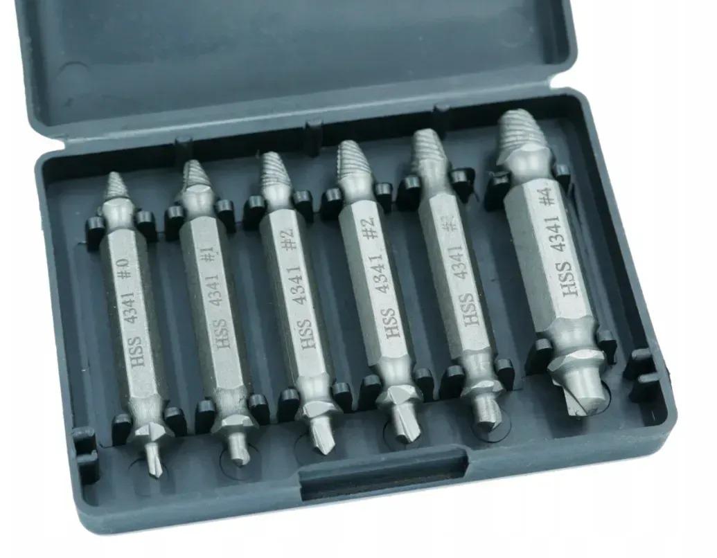 Набір екстракторів HSS для вилучення шурупів болтів 6 шт. (10035322111) - фото 5 Набір екстракторів HSS для вилучення шурупів болтів 6 шт. (10035322111) - фото 5