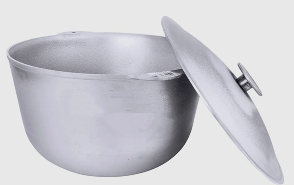 Казан алюмінієвий Биол (Biol) з кришкою d-30 см, об'єм 8 л - фото 5 Казан алюмінієвий Биол (Biol) з кришкою d-30 см, об'єм 8 л - фото 5