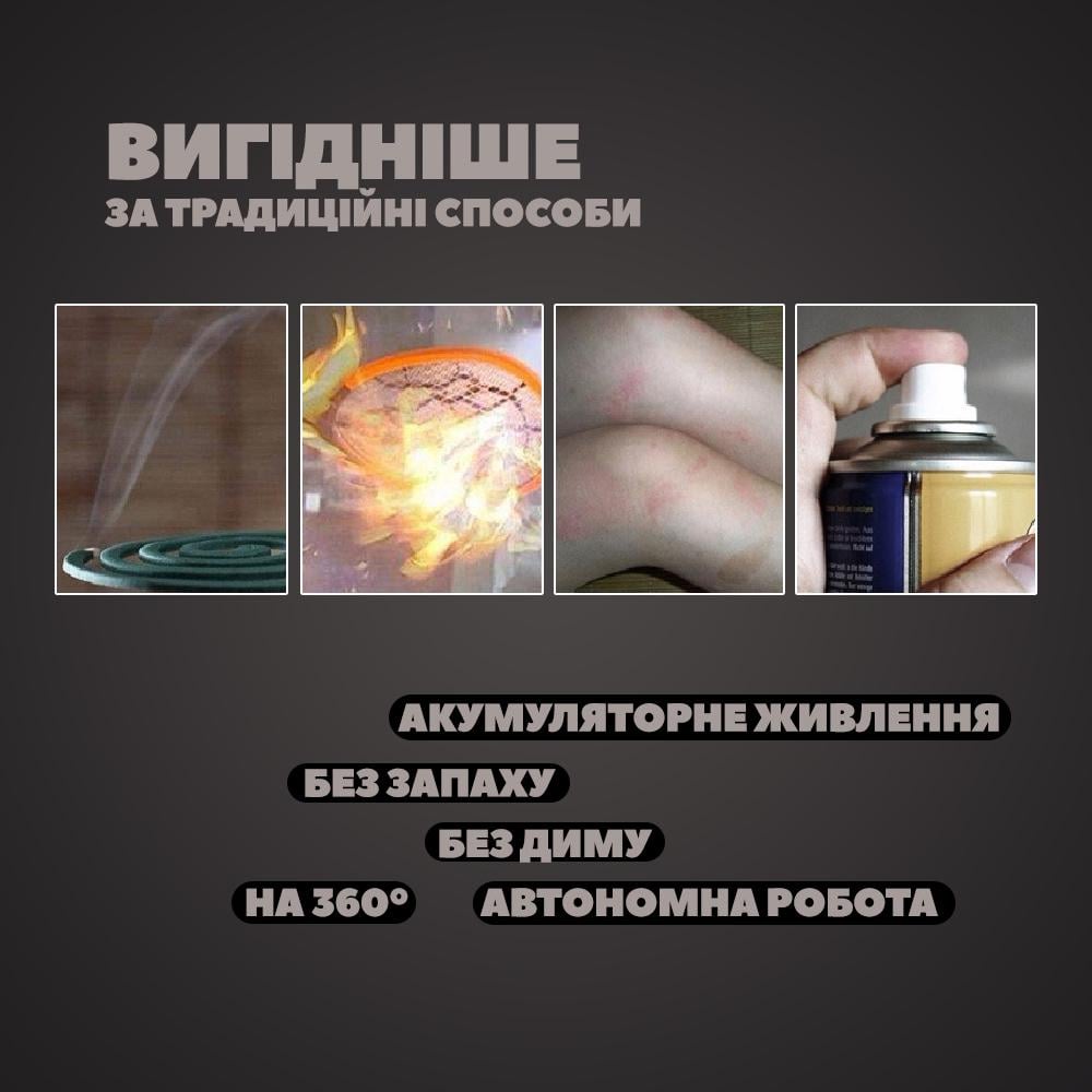 Отпугиватель-брелок ультразвуковой от комаров/тараканов/мух/крыс (25610817) - фото 4 Отпугиватель-брелок ультразвуковой от комаров/тараканов/мух/крыс (25610817) - фото 4