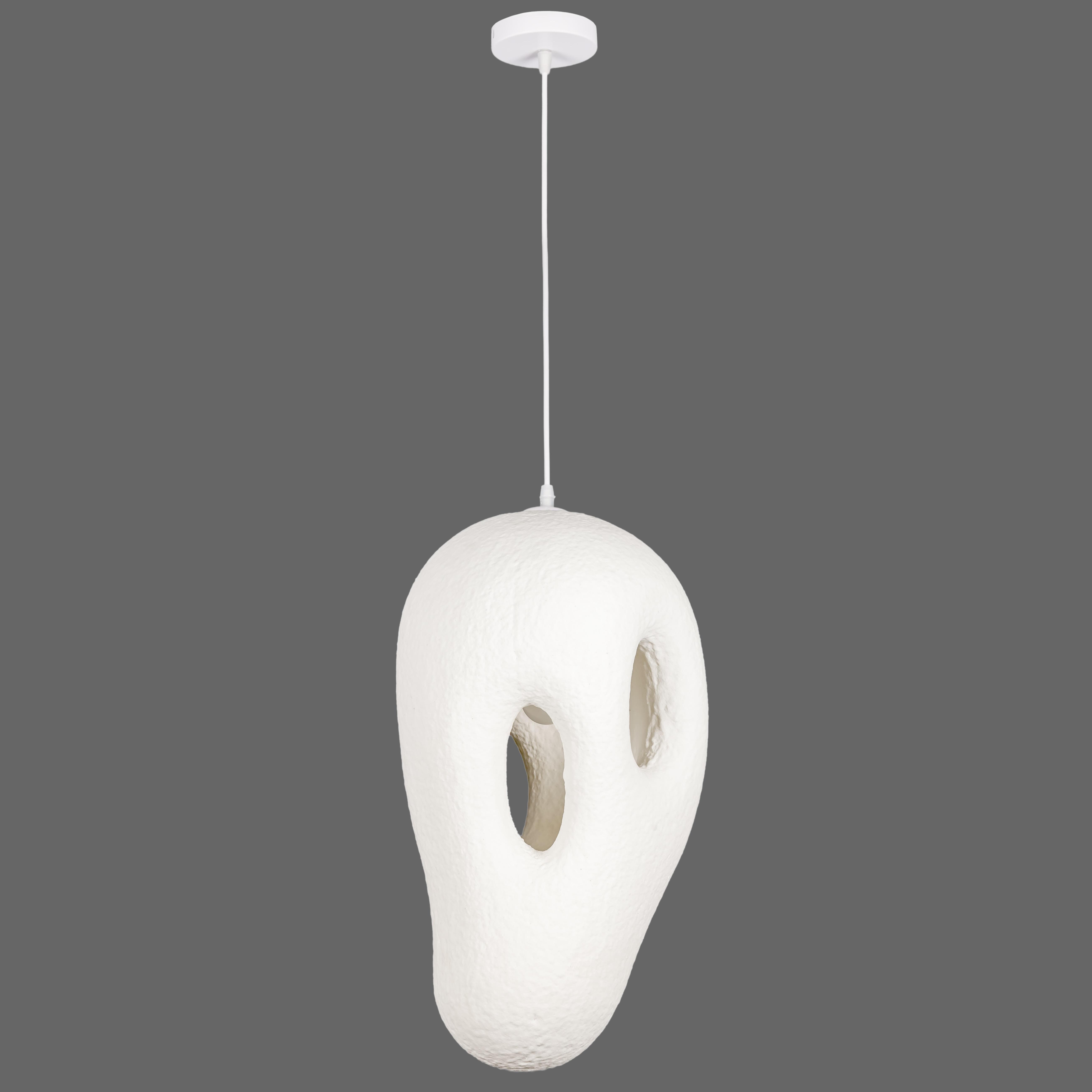 Люстра гипсовая Wabi-Sabi 26х48 см (909-XL3616 (280) WH)