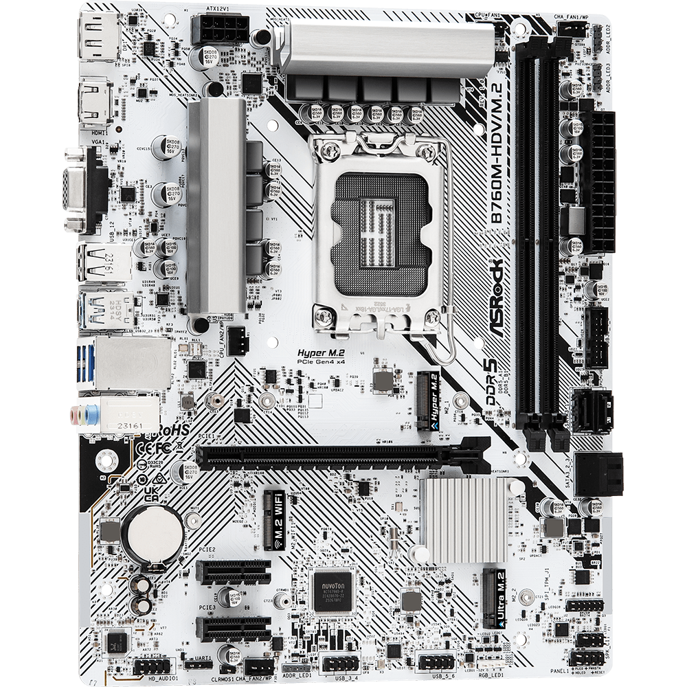 Материнская плата ASRock B760M-HDV/M.2 (13103546)