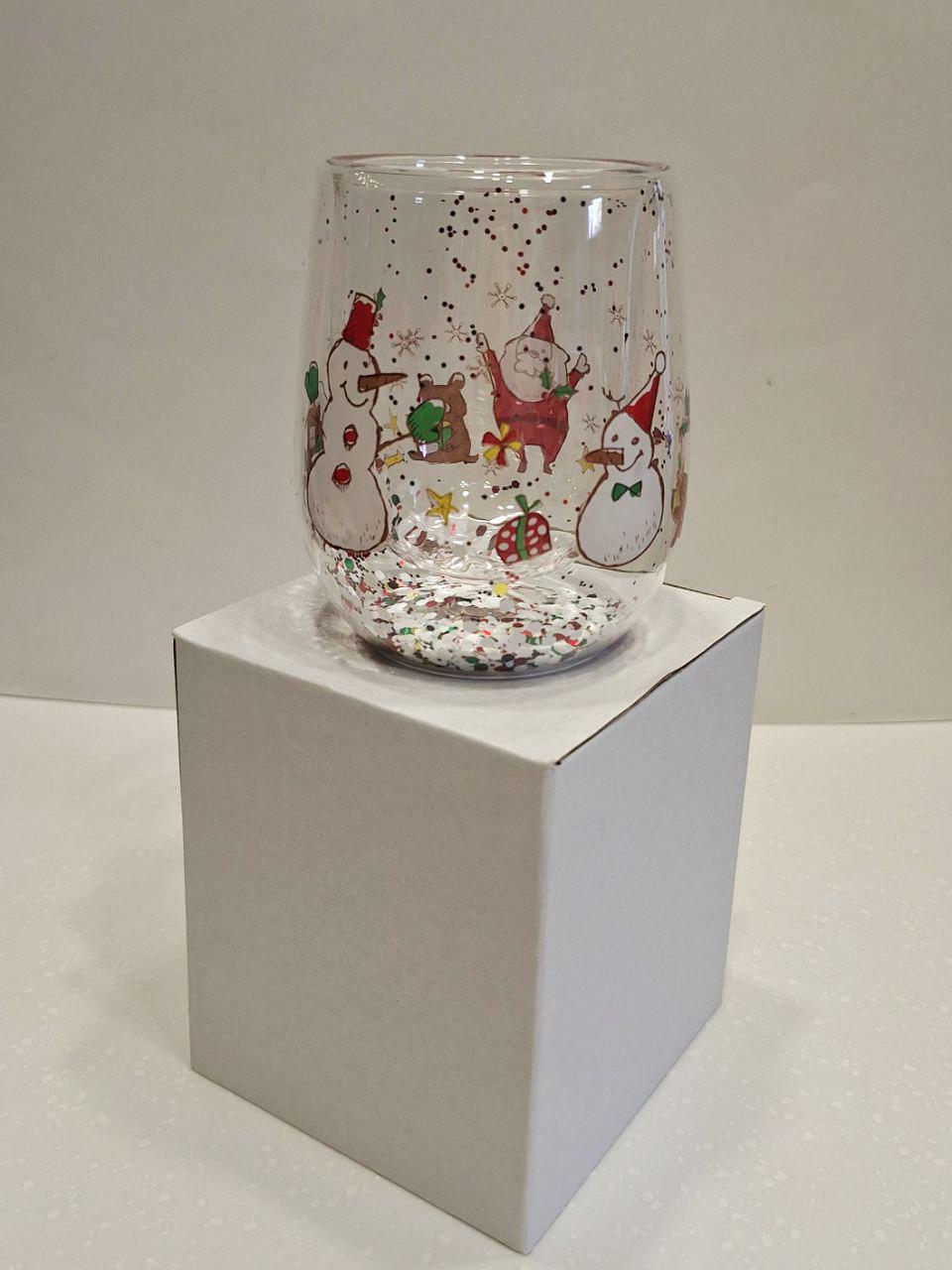 Стакан з подвійного скла Зимове свято-3 300 мл (1749) - фото 3
