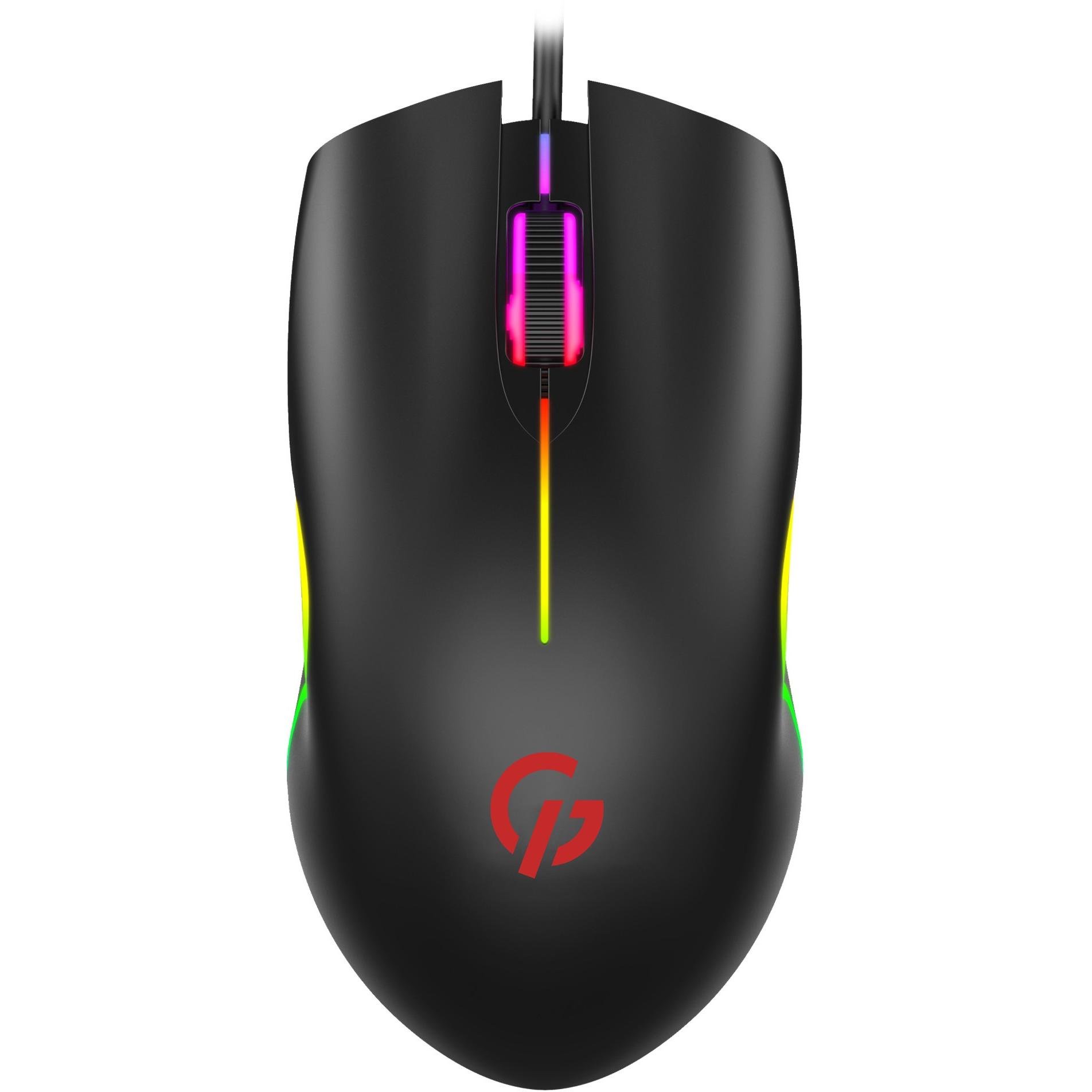 Компьютерная мышка проводная GamePro GM117 с подсветкой Black (26449378) - фото 3 Компьютерная мышка проводная GamePro GM117 с подсветкой Black (26449378) - фото 3