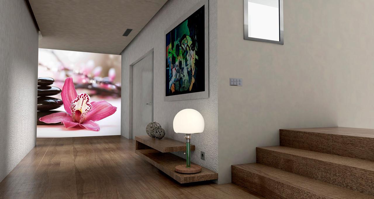 Фотообои 3D флизелиновые цветочные для спальни/зала/кухни Цветок орхидеи Фотообои 3D флизелиновые цветочные для спальни/зала/кухни Цветок орхидеи