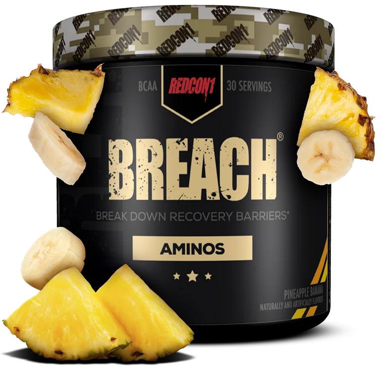 Аминокислоты Redcon1 Breach Aminos Pineapple-banana 195 г