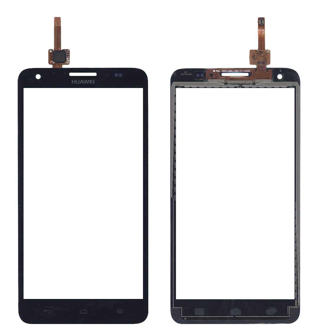 Тачскрин для смартфона Huawei Honor 3X G750 Черный
