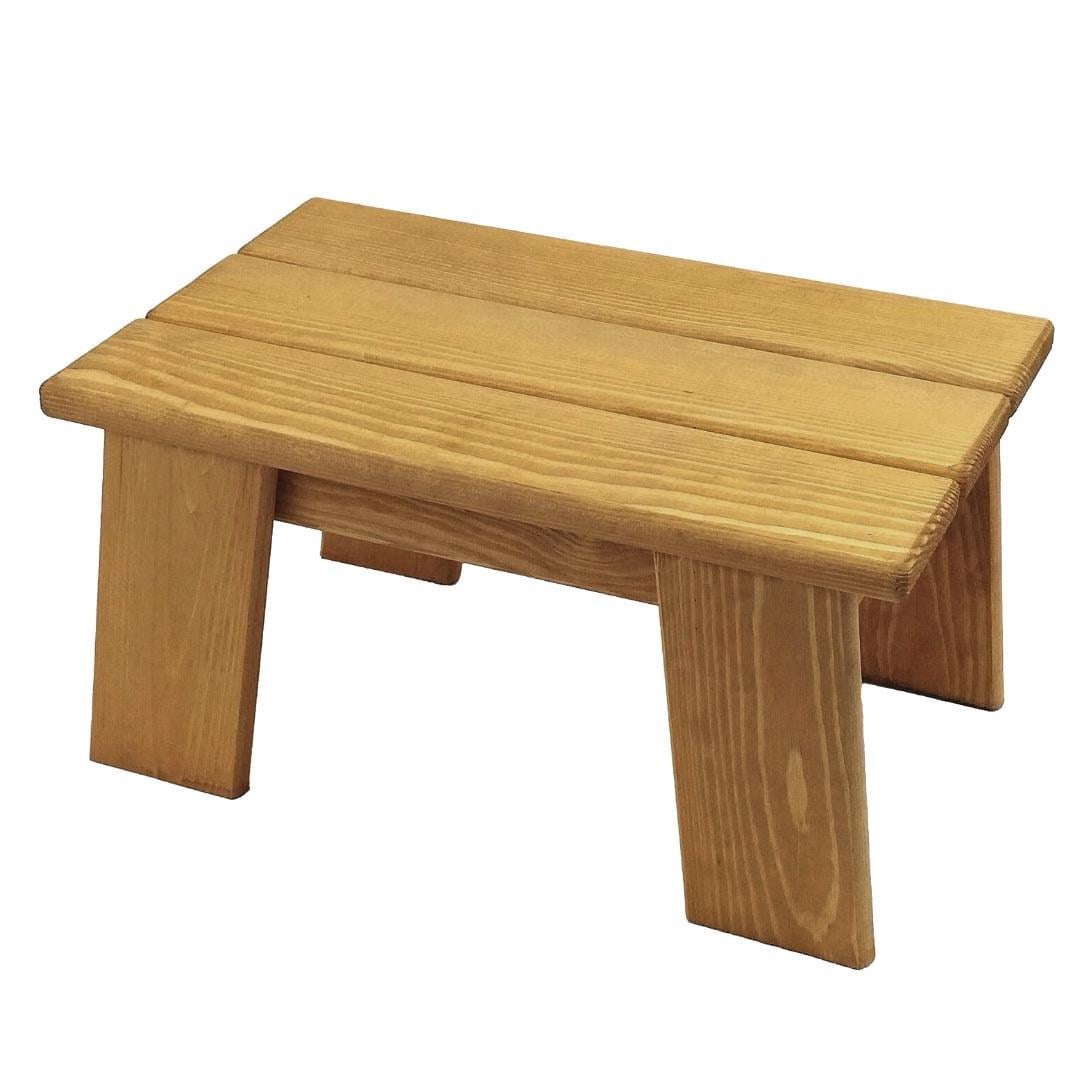 Табурет для ванной из дерева Жилено Сиена (ТВН-001005)