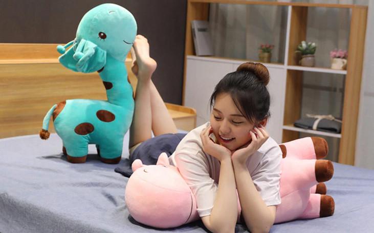 Мягкая игрушкаRESTEQ Жираф 55 см Розовый (VA-450) - фото 4 Мягкая игрушкаRESTEQ Жираф 55 см Розовый (VA-450) - фото 4