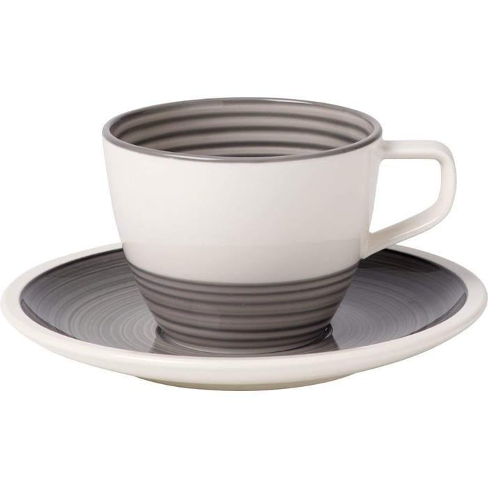 Чашка для кофе Villeroy & Boch Gris Manufacture фарфор 250 мл (2503381)
