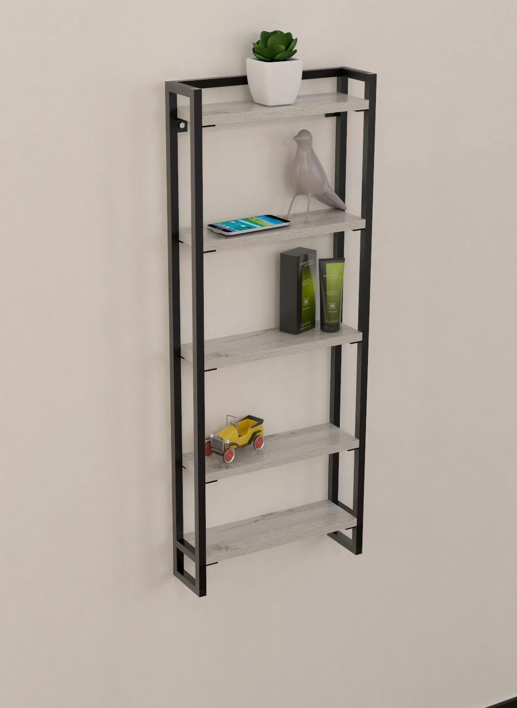 Полиця-стелаж для дрібниць EcoLoft Тарис DSP-1470-2 в стилі лофт Дуб Кортона (35281895)